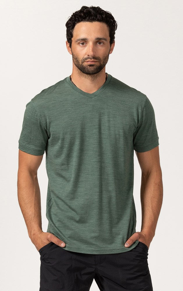 180GSM MERINO V TEE - CLEARANCE