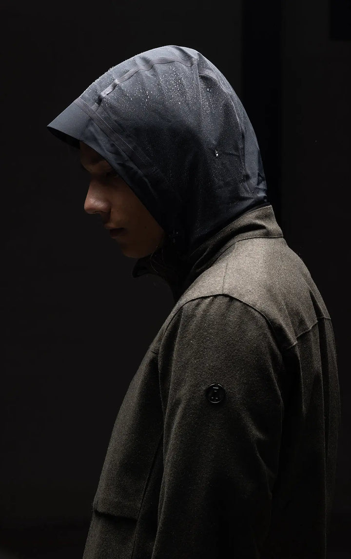 LAMINATED WOOL JACKET Alchemy Equipment