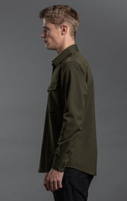 WOOL COTTON WORK SHIRT - CLEARANCE - Alchemy Equipment NZ