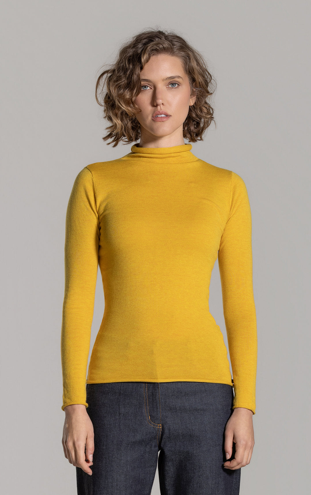 14GG COTTON SILK TURTLENECK - CLEARANCE