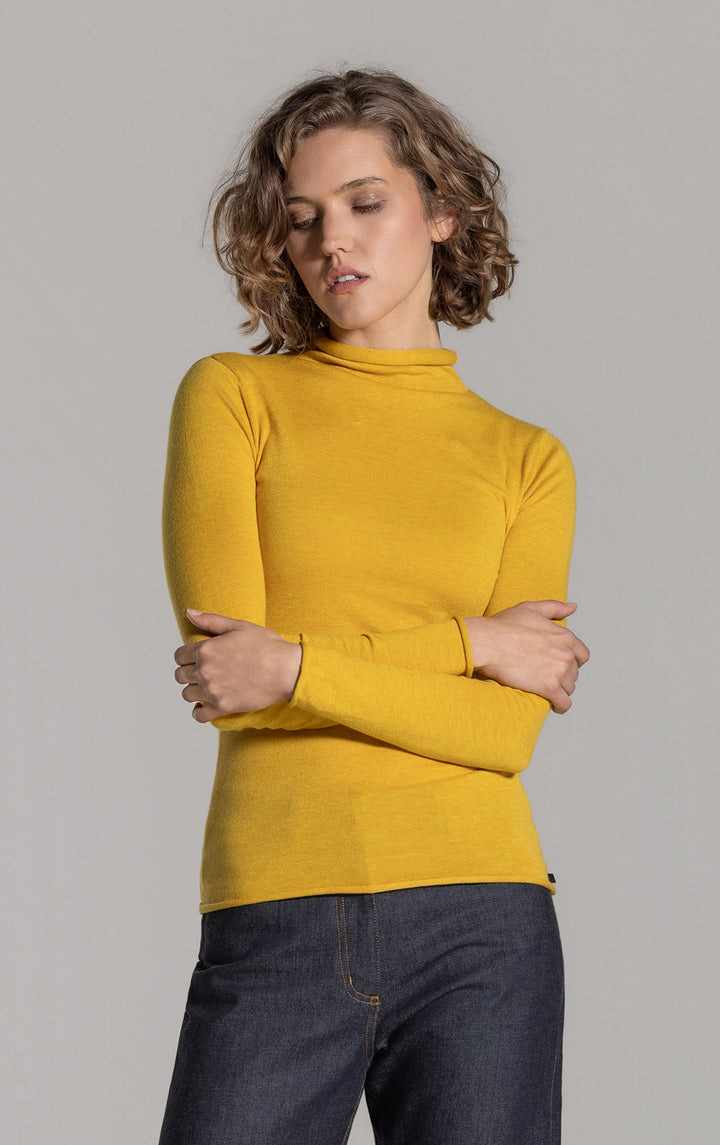 14GG COTTON SILK TURTLENECK - CLEARANCE