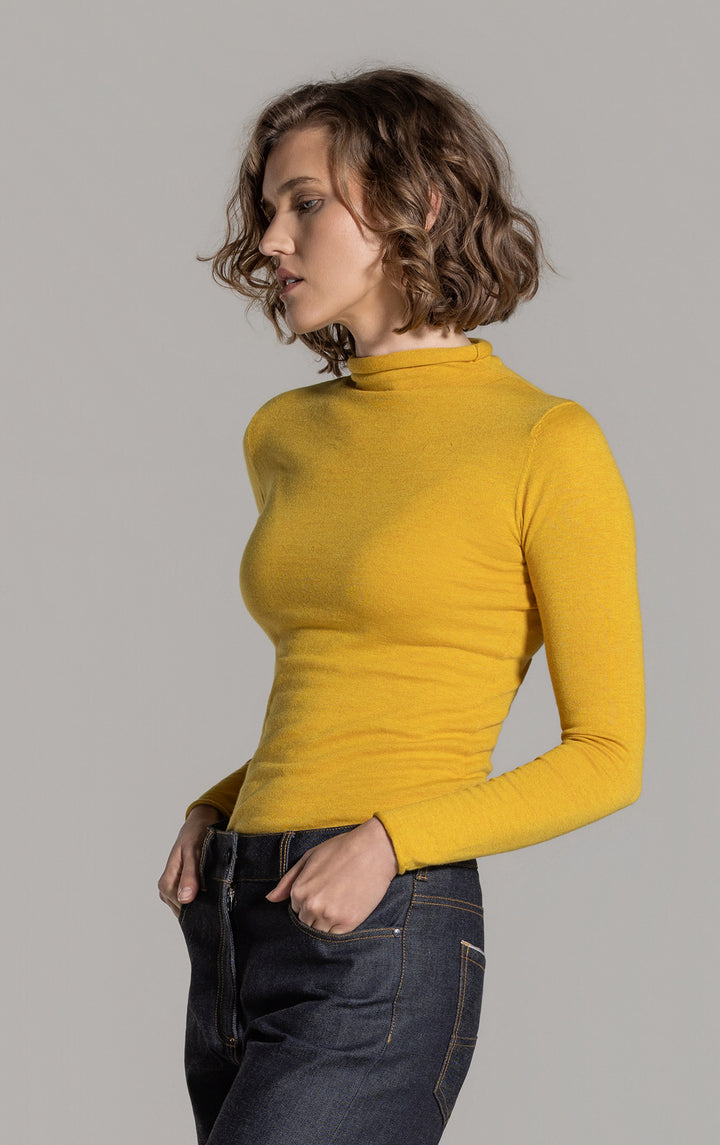 14GG COTTON SILK TURTLENECK - CLEARANCE