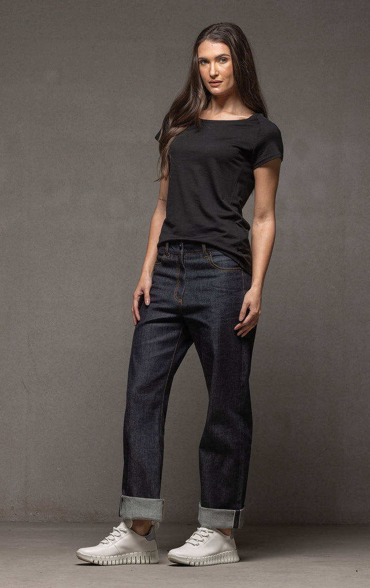 12OZ SELVEDGE  STRETCH DENIM JEAN