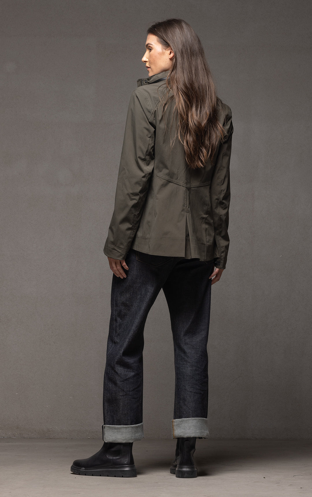 LAMINATED FIELD JACKET