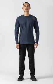 180GSM SINGLE JERSEY MERINO LS CREW