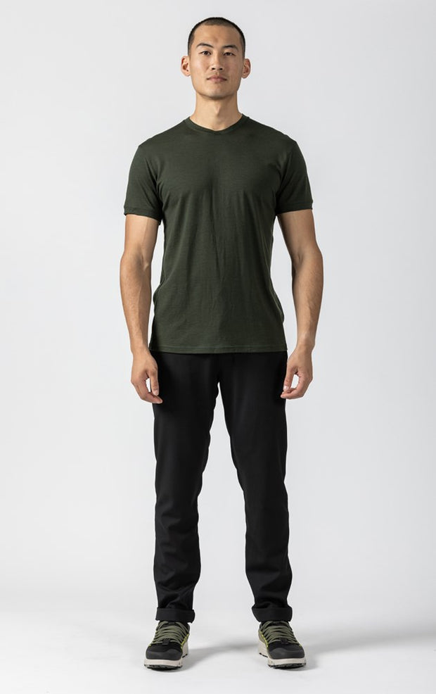 180GSM MERINO V TEE