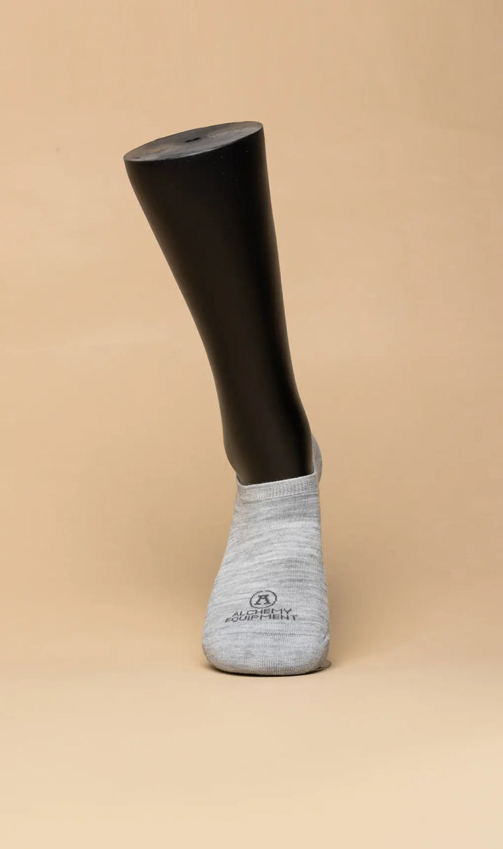 MERINO WOOL PERFORMANCE SOCKS - NO SHOW - Alchemy Equipment NZ