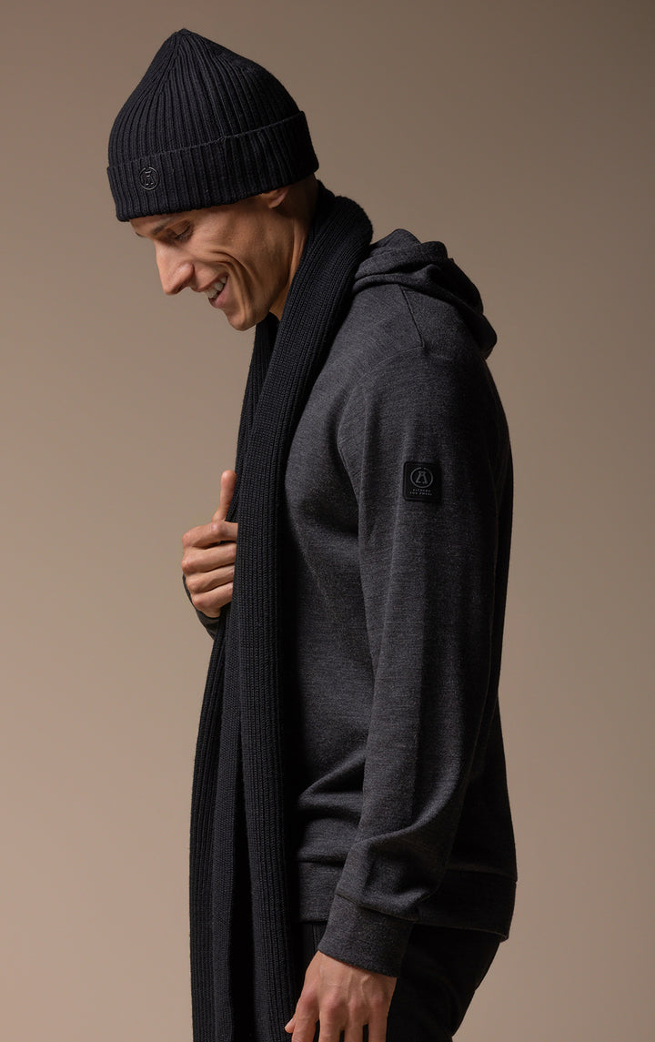 RIB KNIT BEANIE