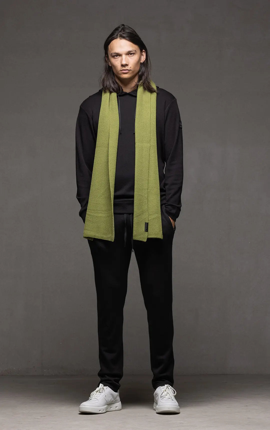 MERINO RIB SCARF 0
