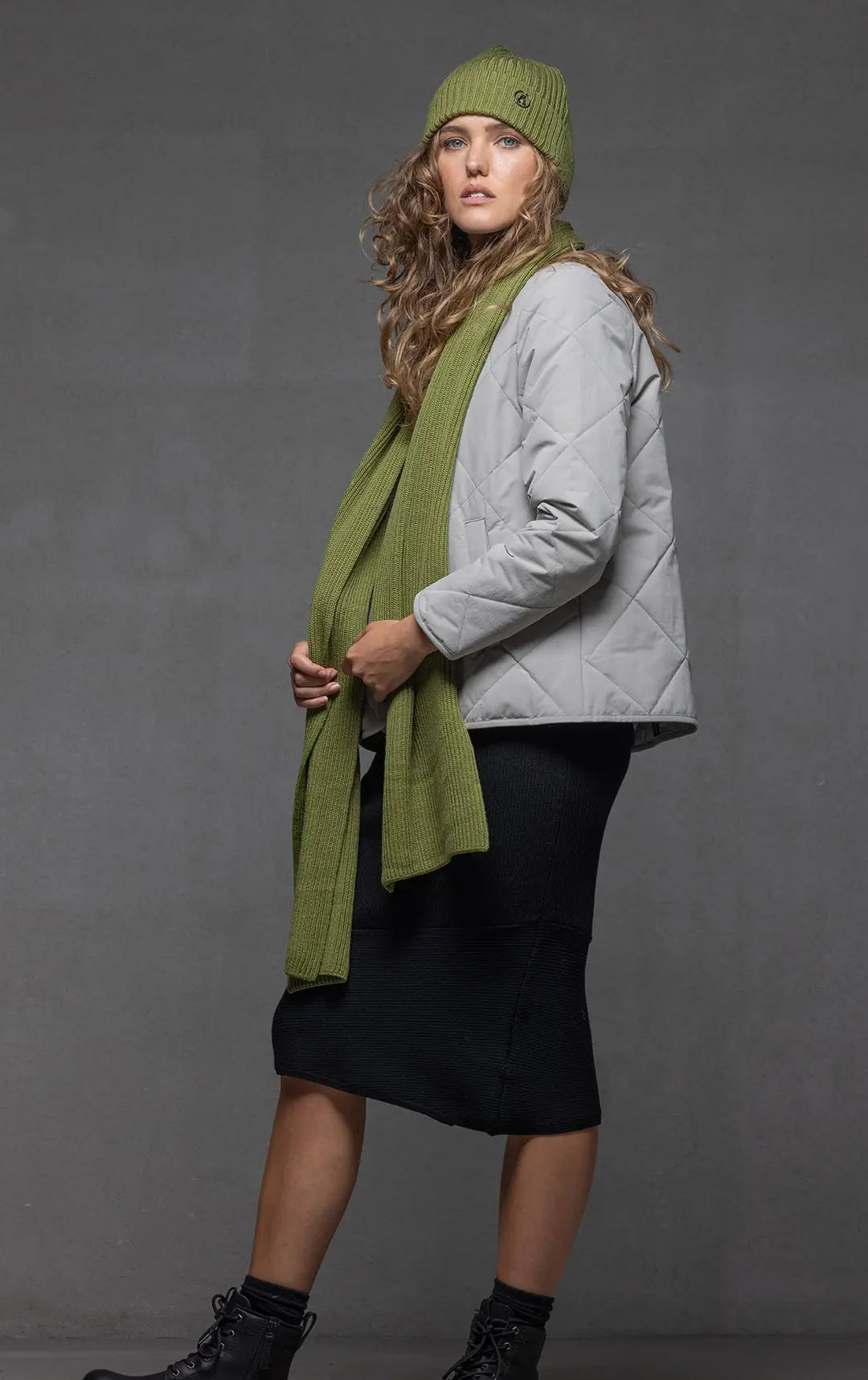 MERINO RIB SCARF 0