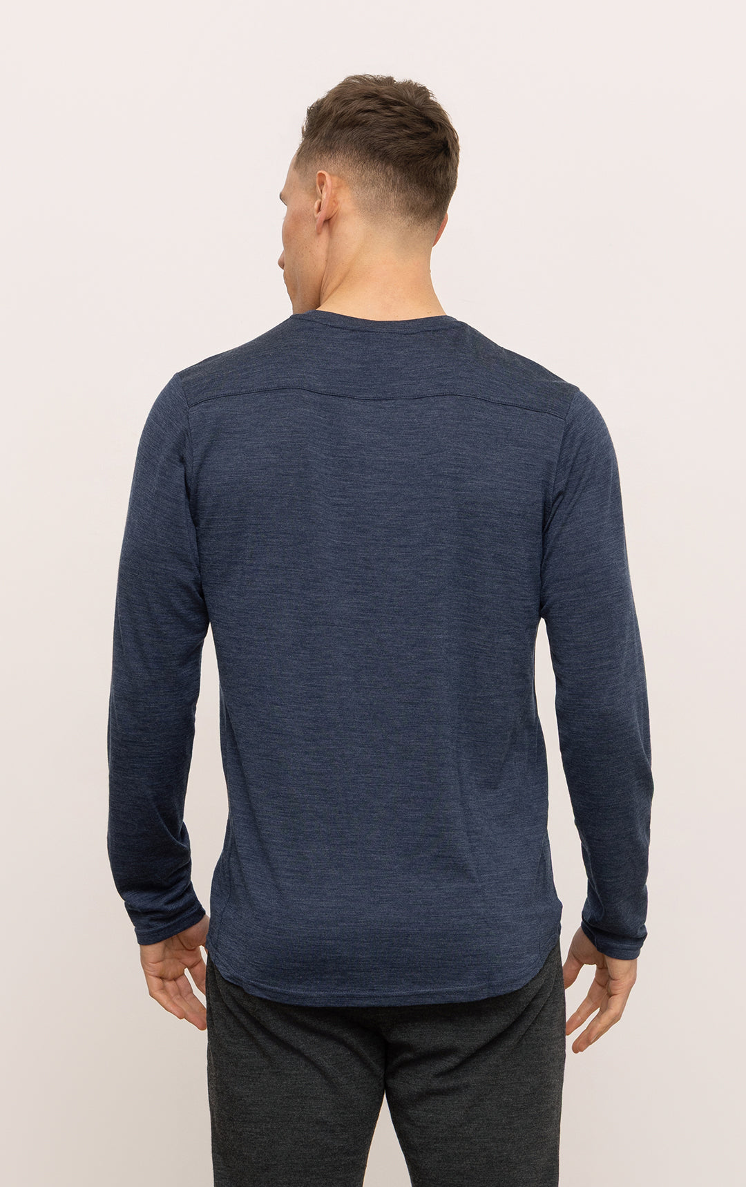180GSM SINGLE JERSEY MERINO LS CREW