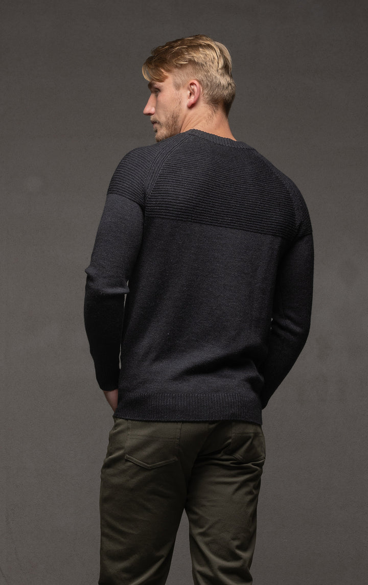 7 GAUGE MERINO CREW