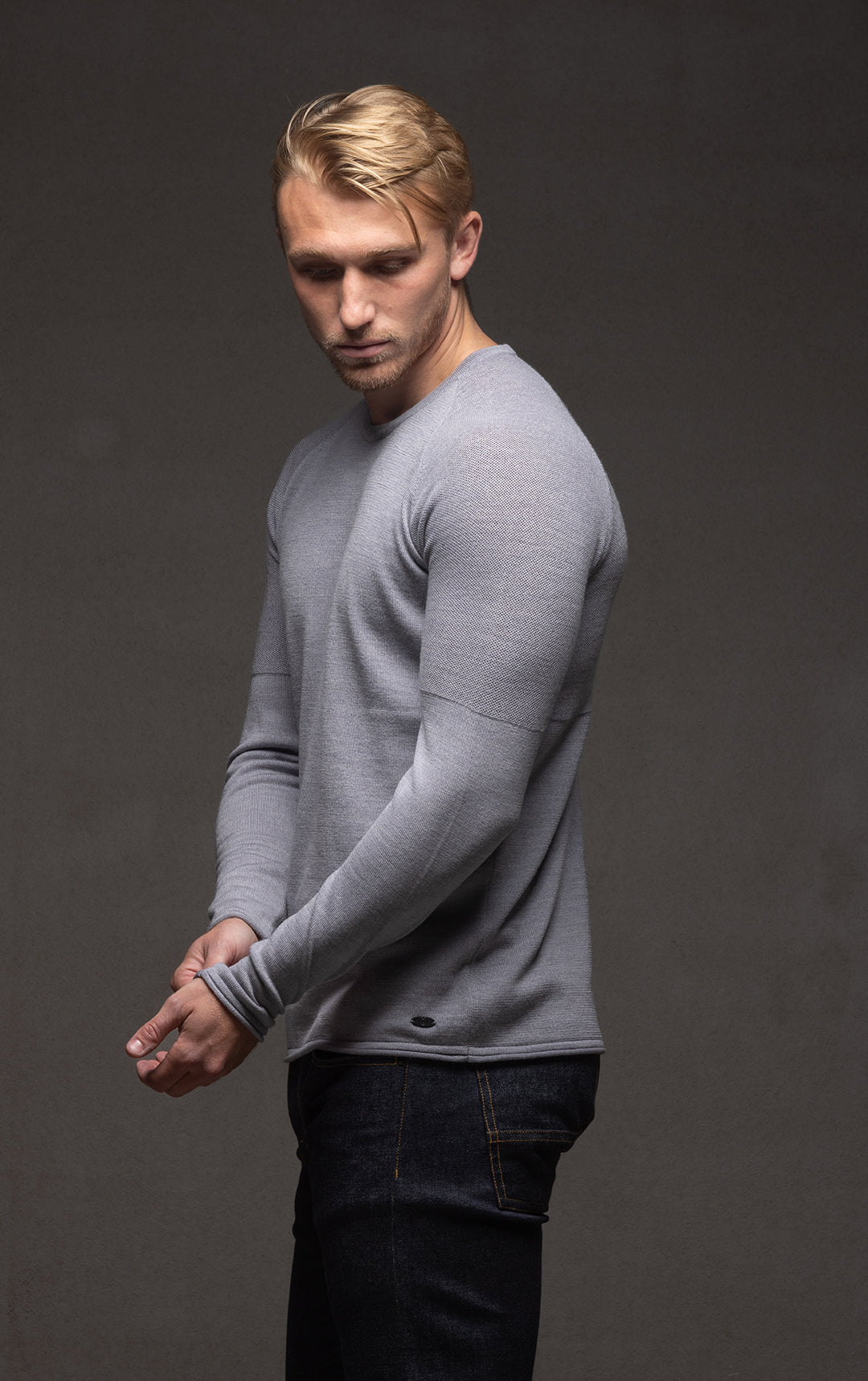 14 GAUGE MERINO LONG SLEEVE CREW