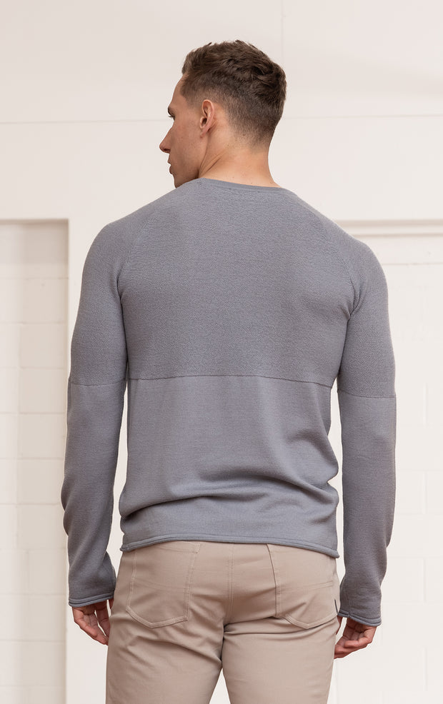 14 GAUGE MERINO LONG SLEEVE CREW