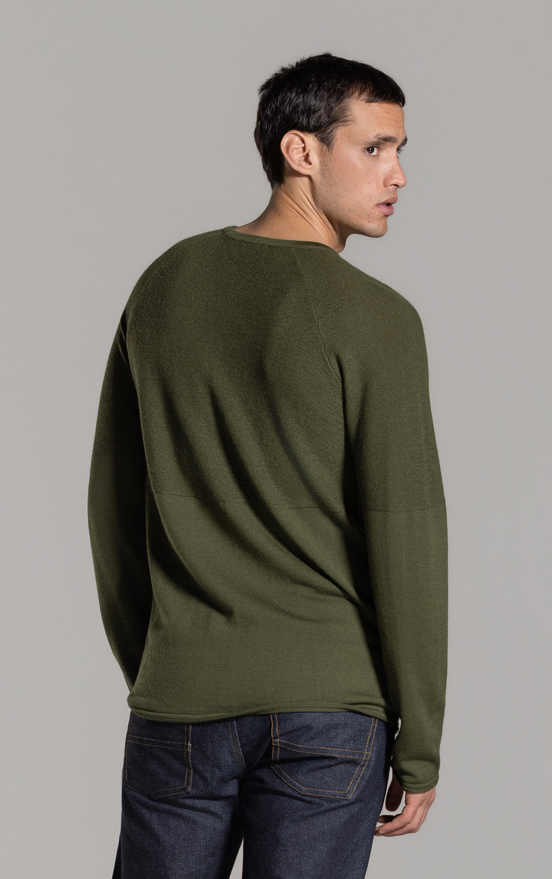 14 GAUGE MERINO LONG SLEEVE CREW