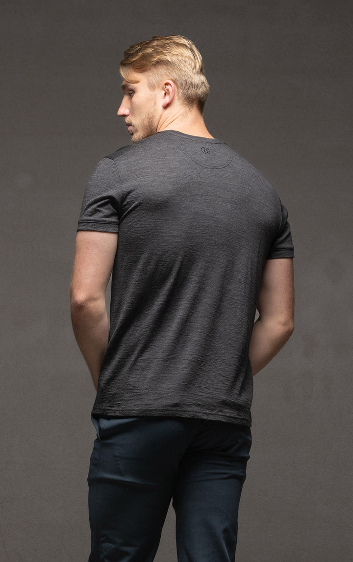 180GSM MERINO V TEE