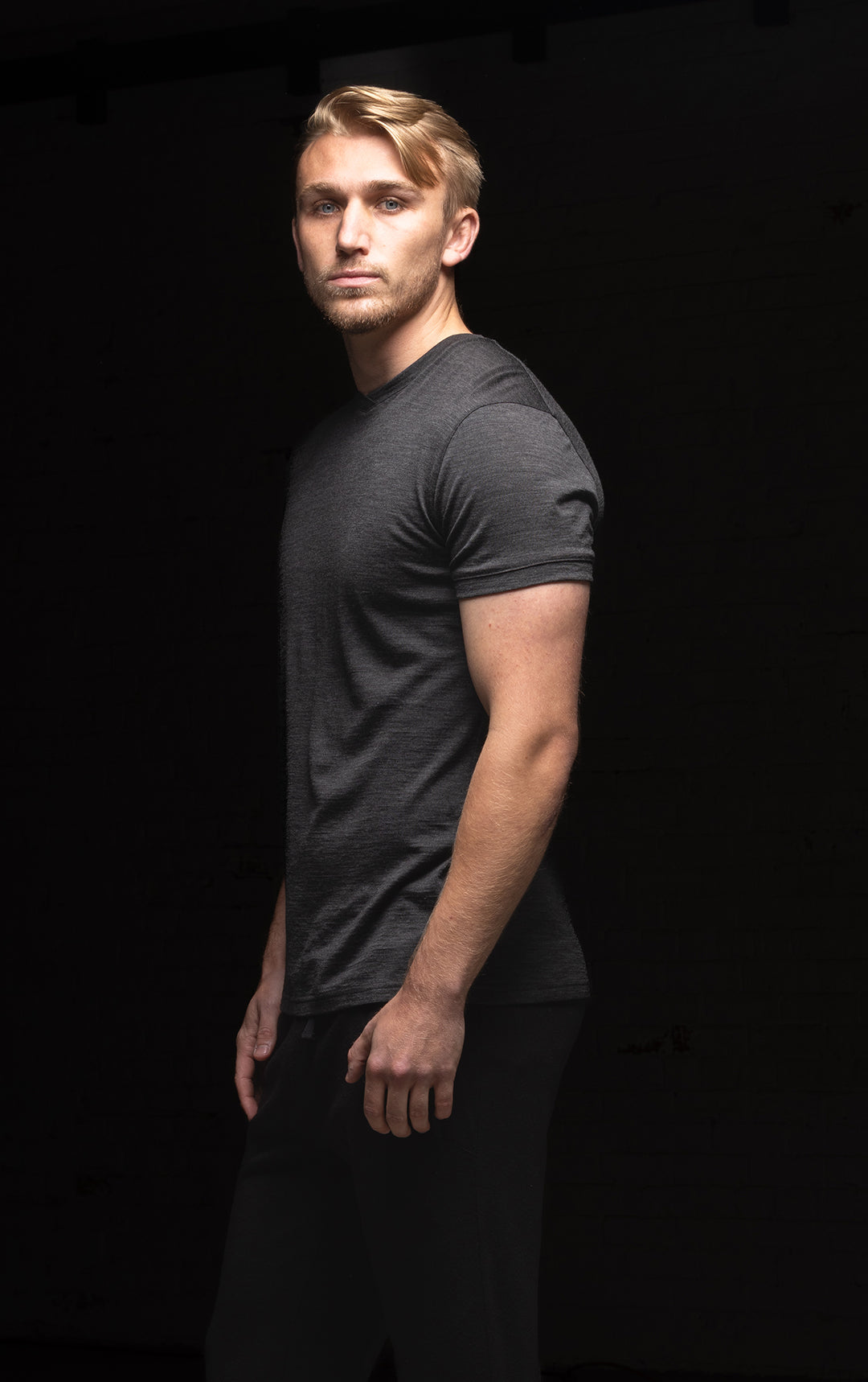 180GSM MERINO V TEE