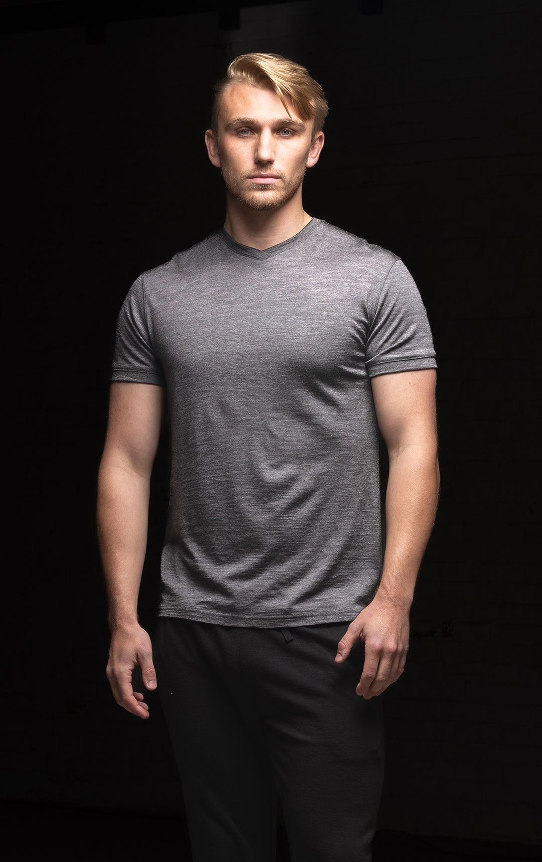 180GSM MERINO V TEE
