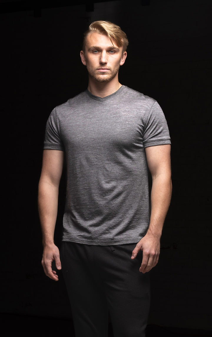 180GSM MERINO V TEE