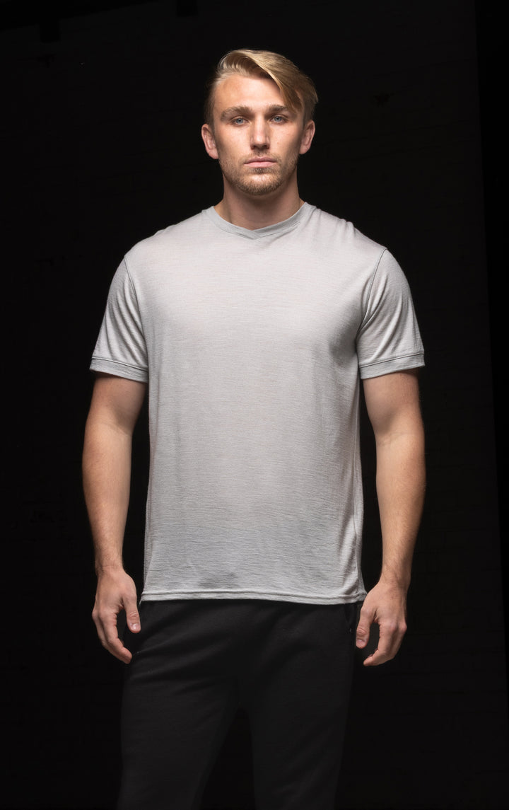 180GSM MERINO V TEE