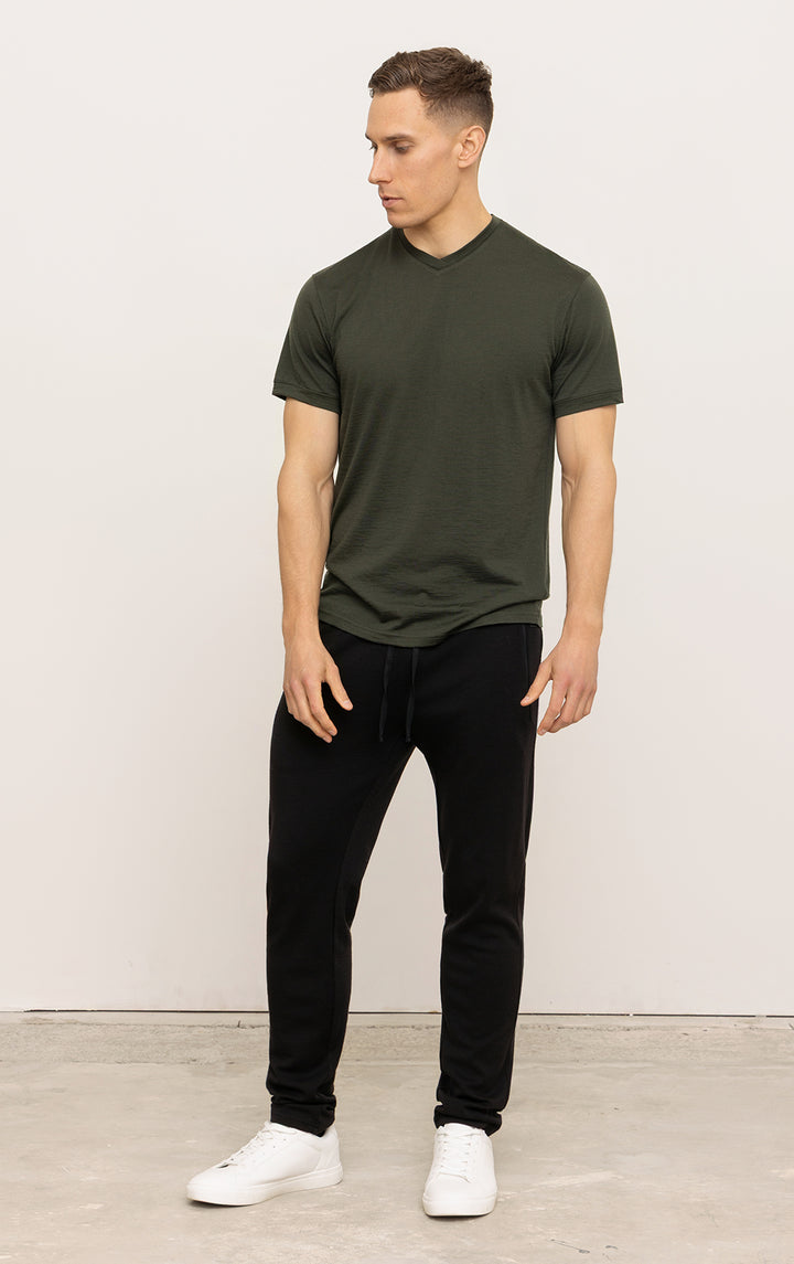 180GSM MERINO V TEE