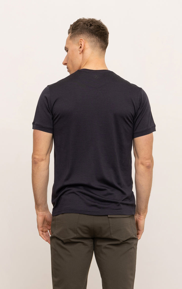 180GSM MERINO V TEE