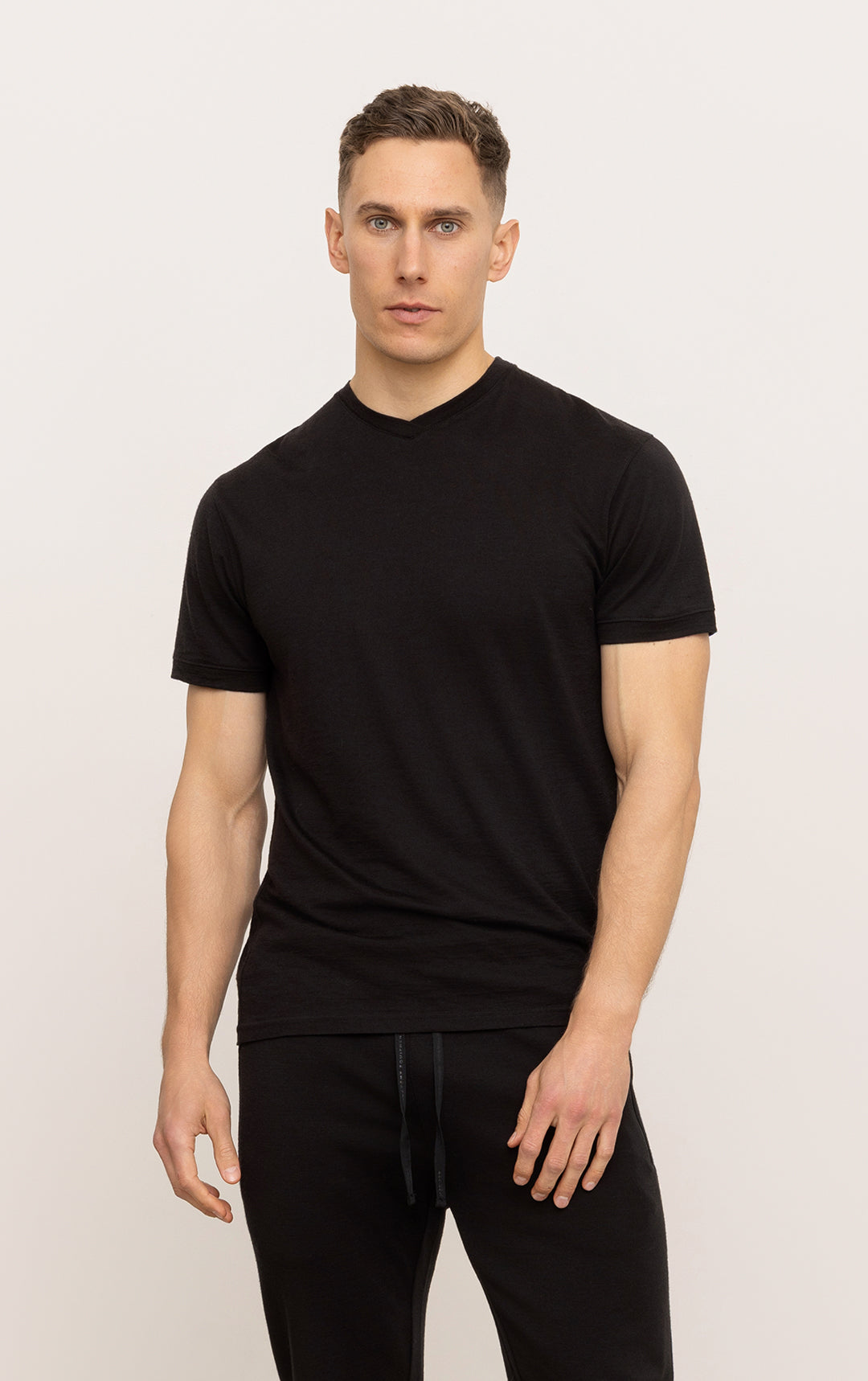 180GSM MERINO V TEE