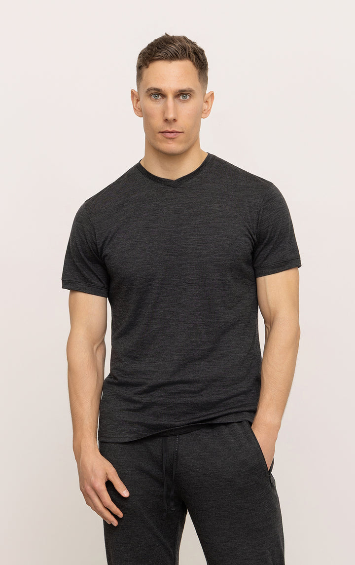 180GSM MERINO V TEE
