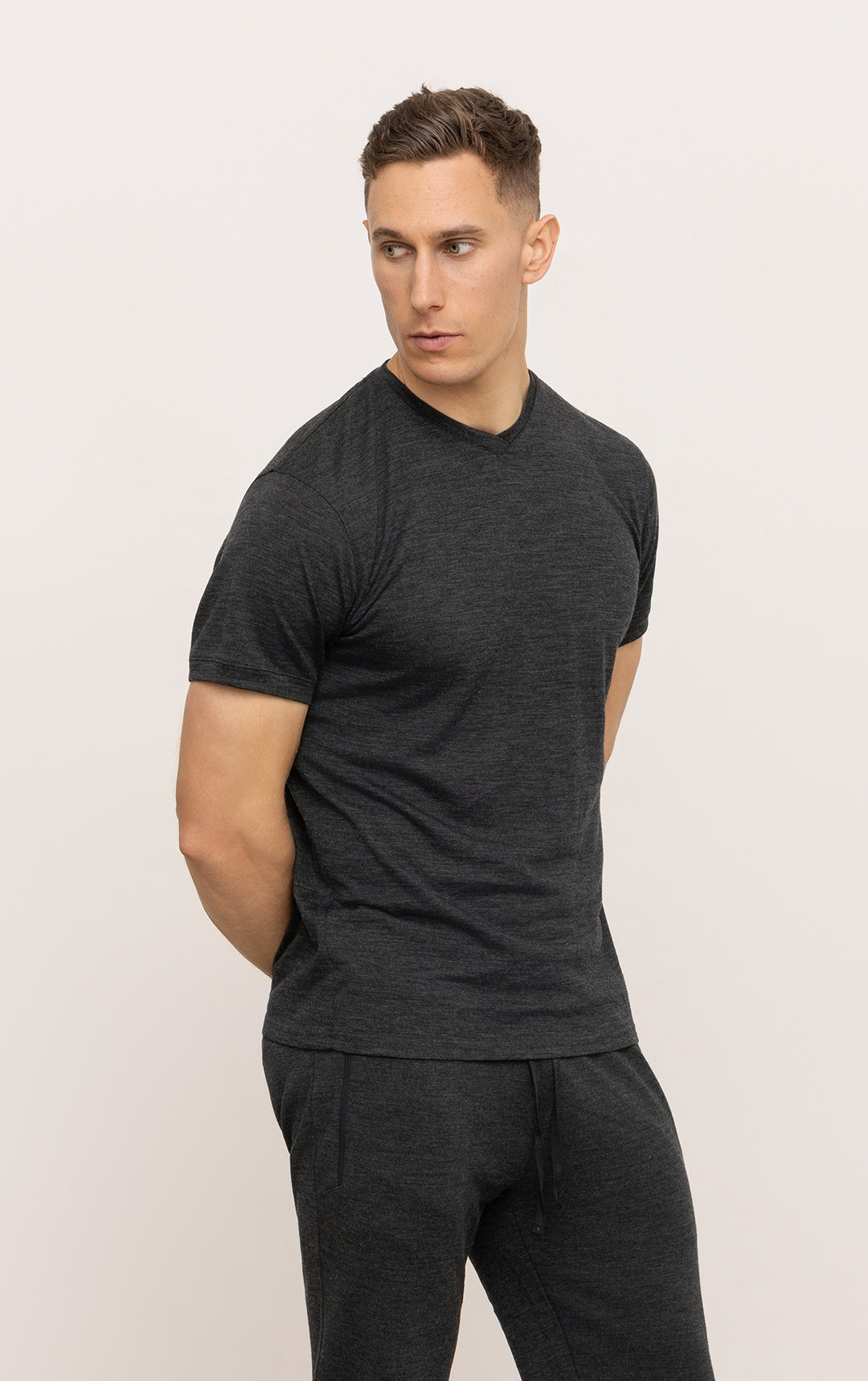 180GSM MERINO V TEE