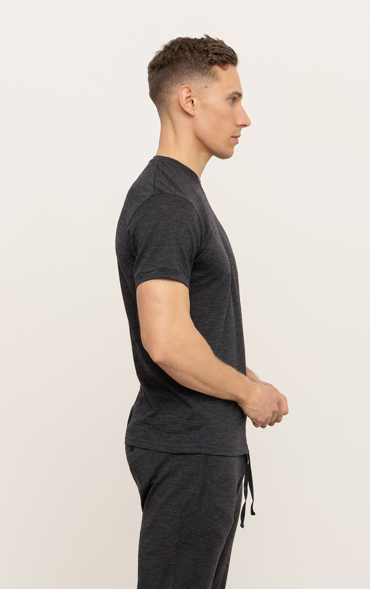180GSM MERINO V TEE