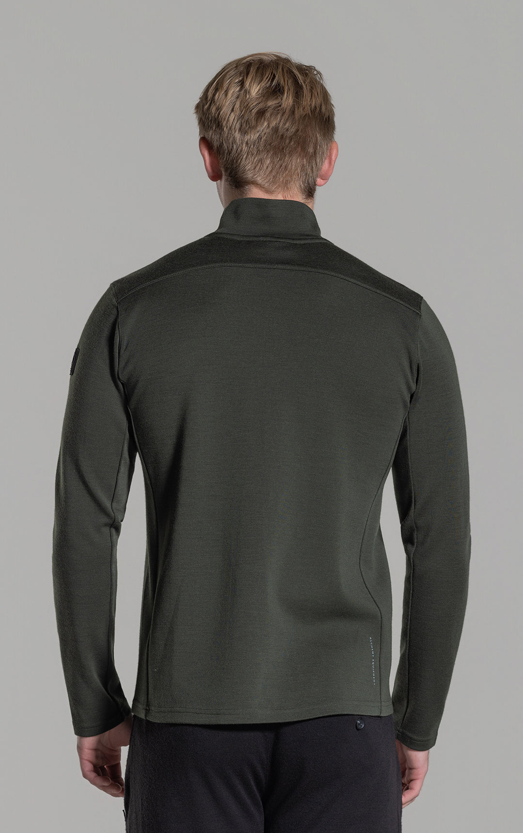 320GSM MERINO 1/4 ZIP