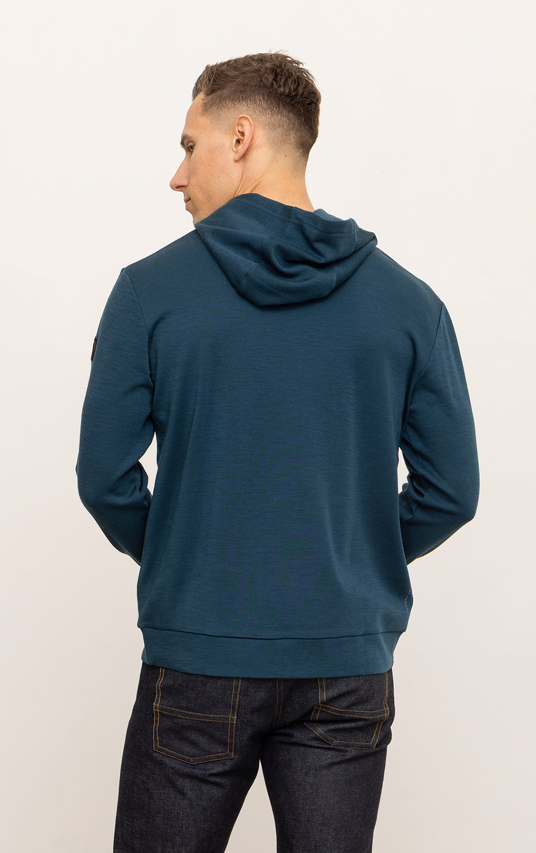 320GSM MERINO HOODED PULLOVER