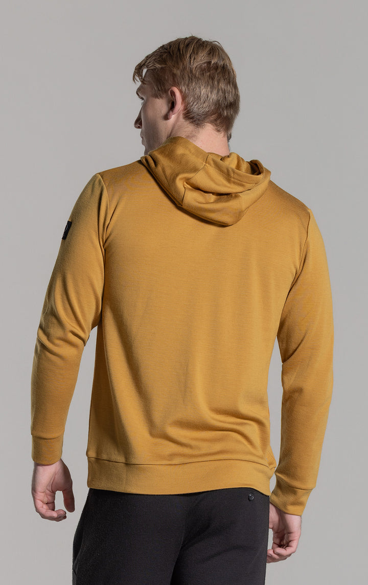 320GSM MERINO HOODED PULLOVER