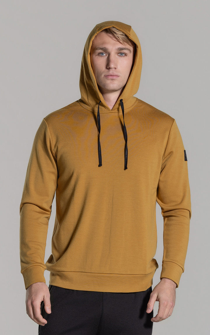 320GSM MERINO HOODED PULLOVER