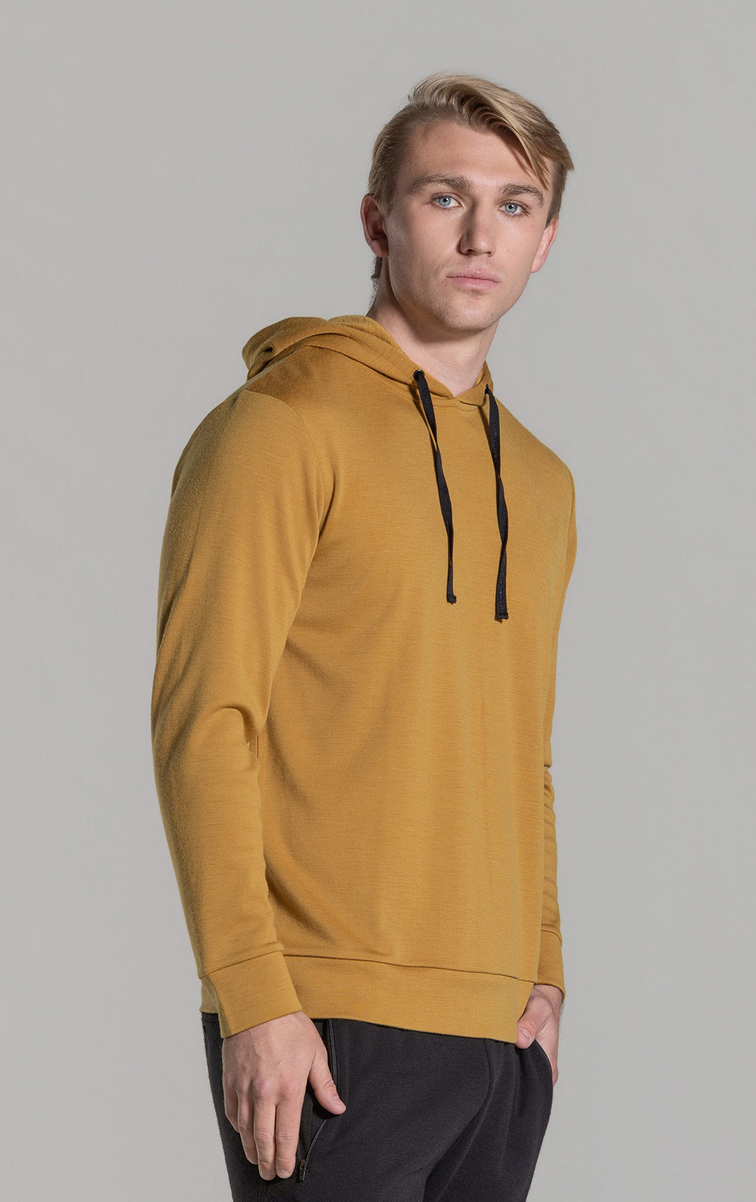 320GSM MERINO HOODED PULLOVER