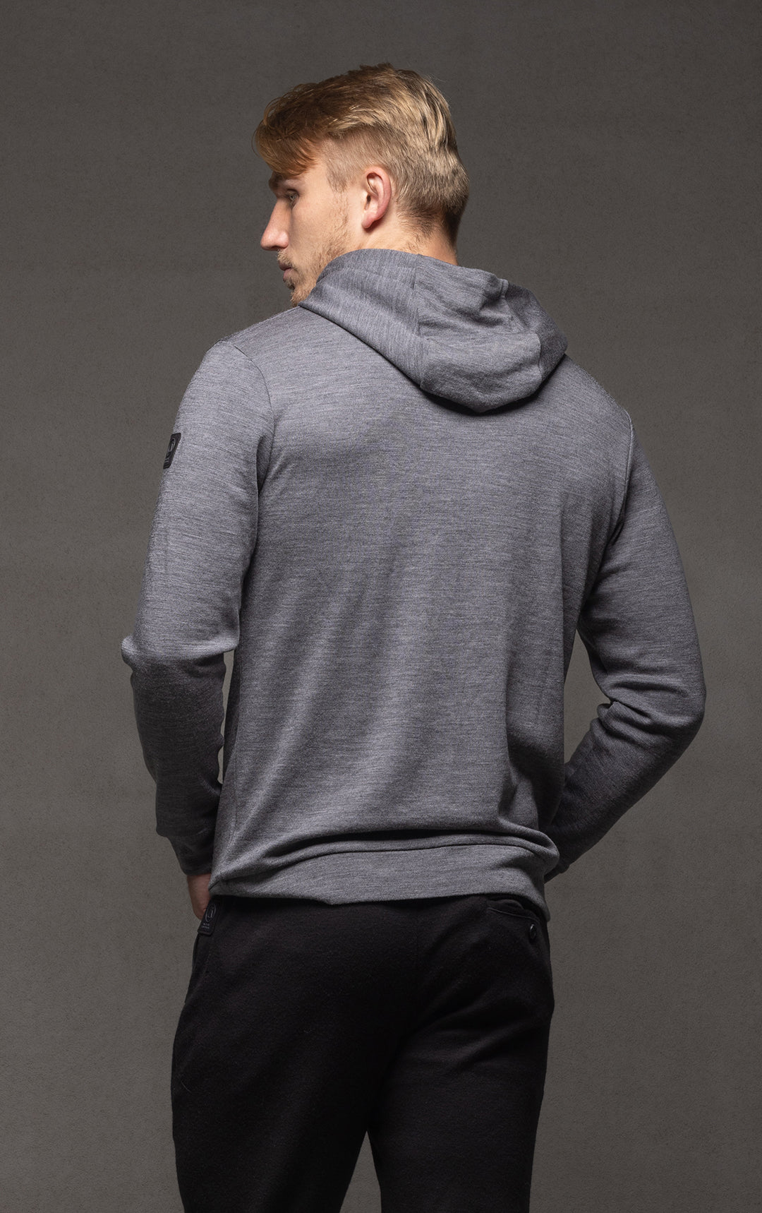 320GSM MERINO HOODED PULLOVER
