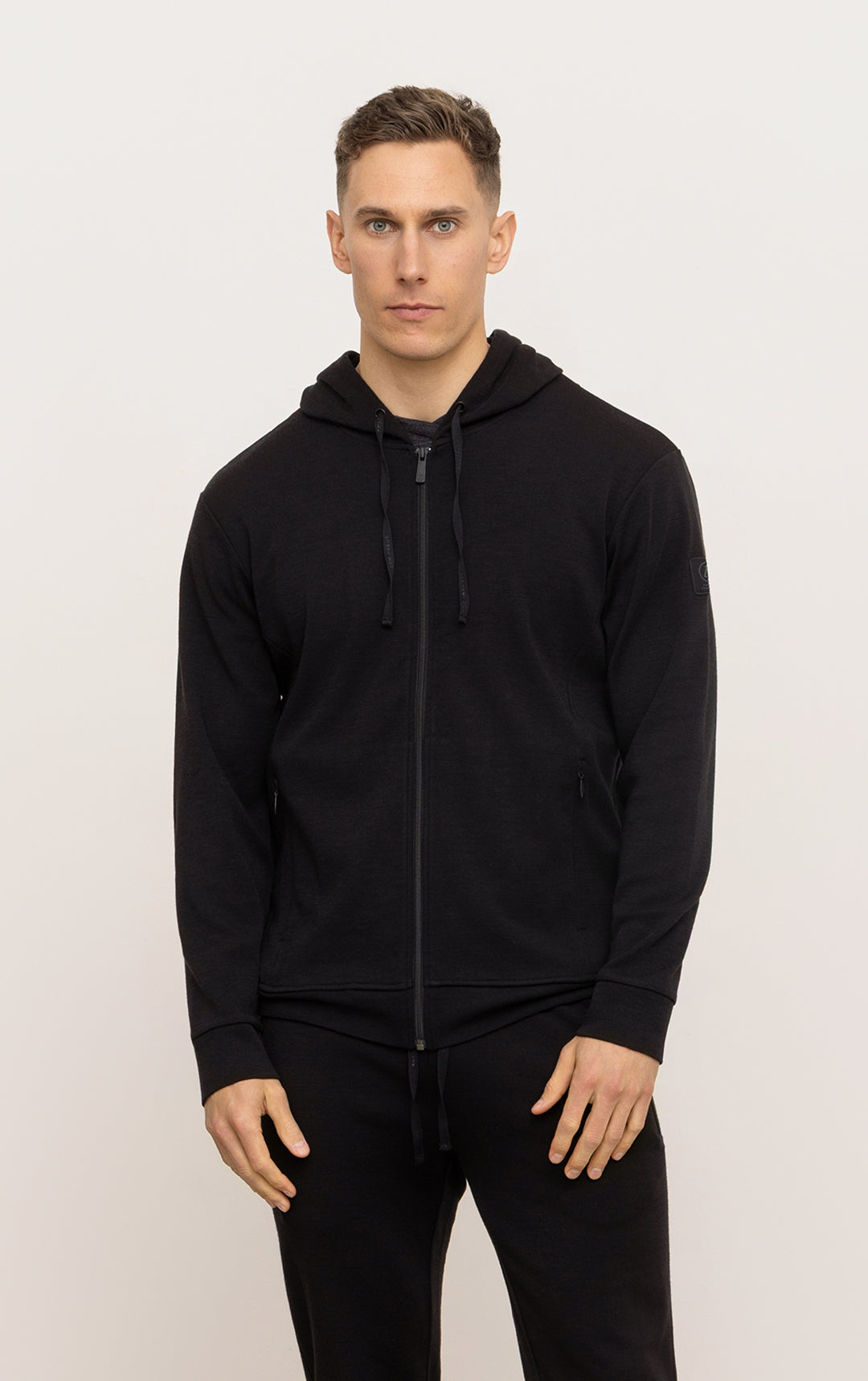 320GSM MERINO ZIPPED HOODY