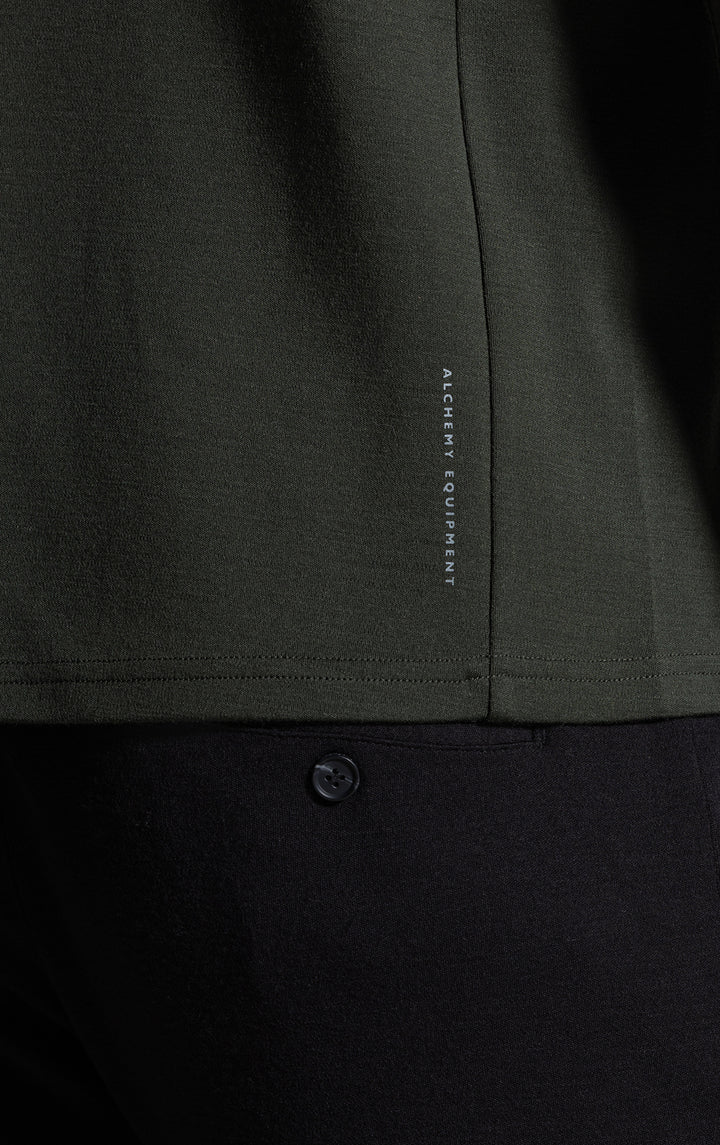 320GSM MERINO ZIPPED HOODY