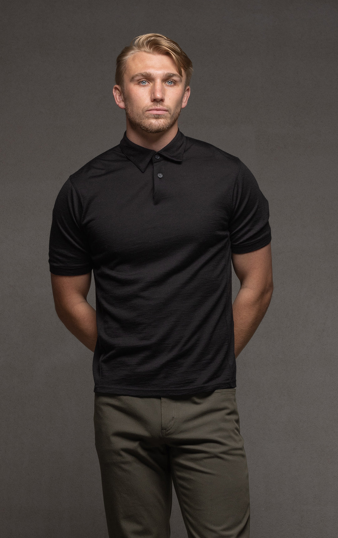 180GSM MERINO SS POLO