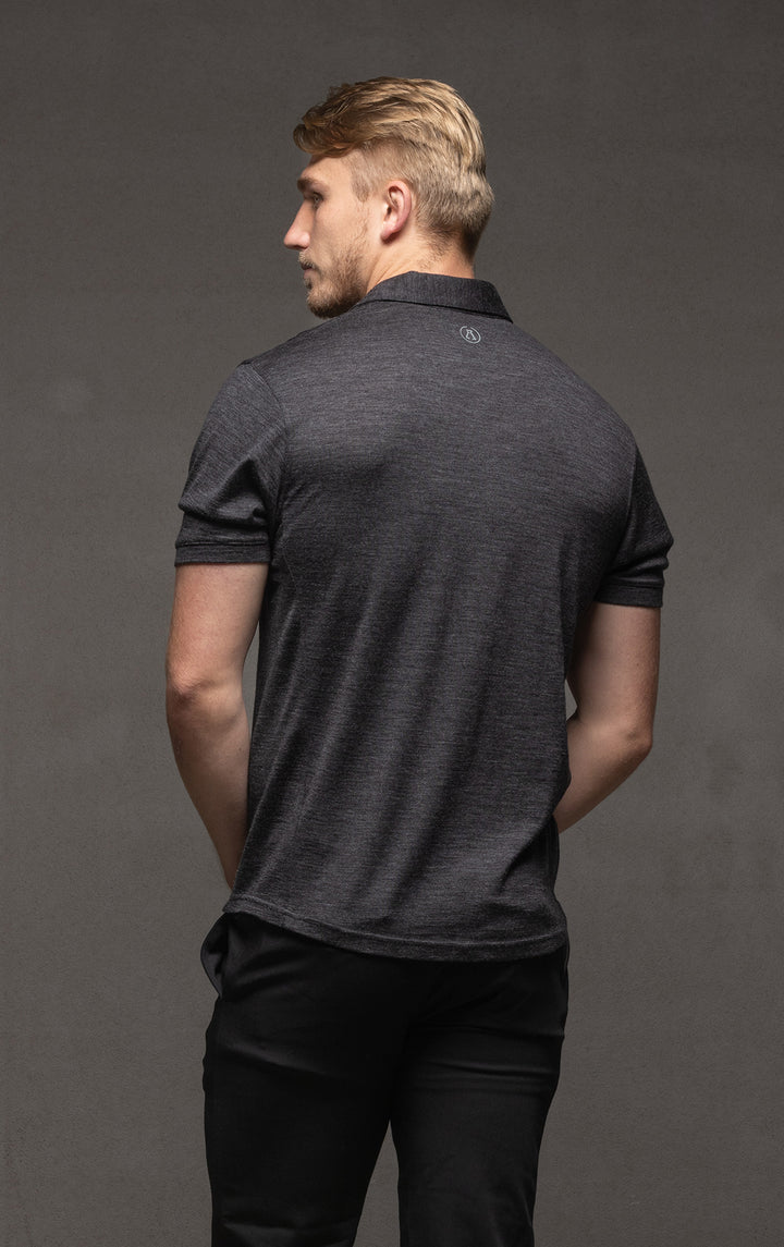 180GSM MERINO SS POLO