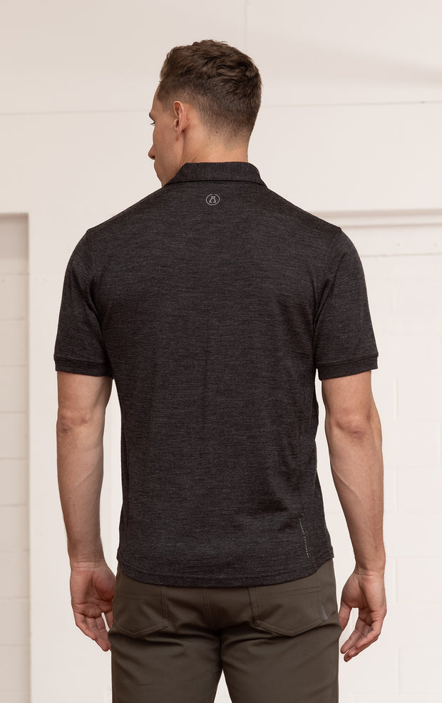 180GSM MERINO SS POLO