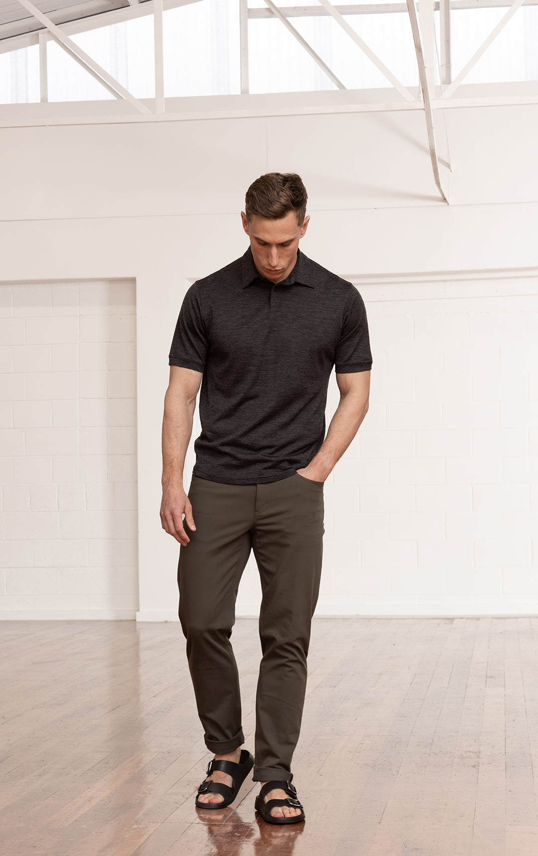 180GSM MERINO SS POLO