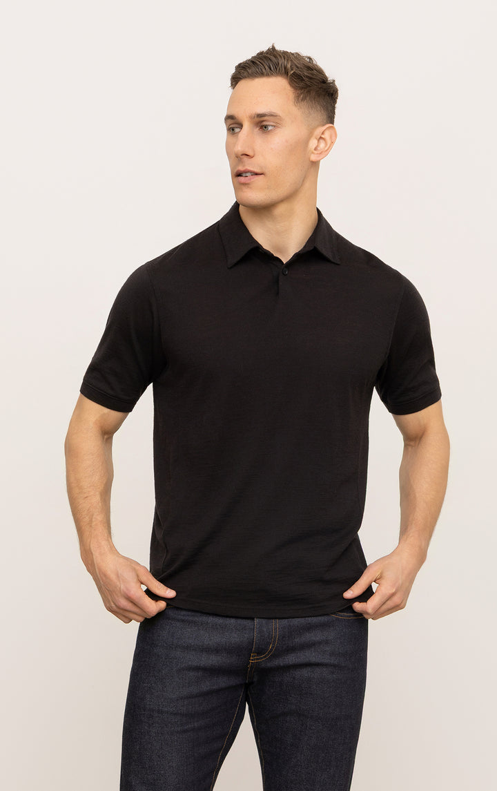 180GSM MERINO SS POLO