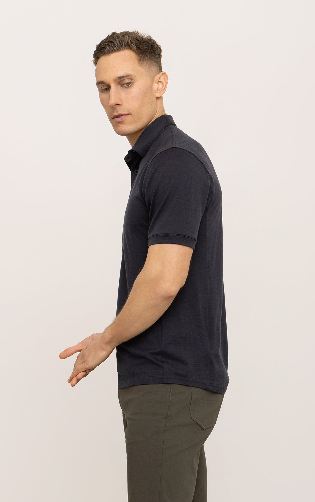 180GSM MERINO SS POLO