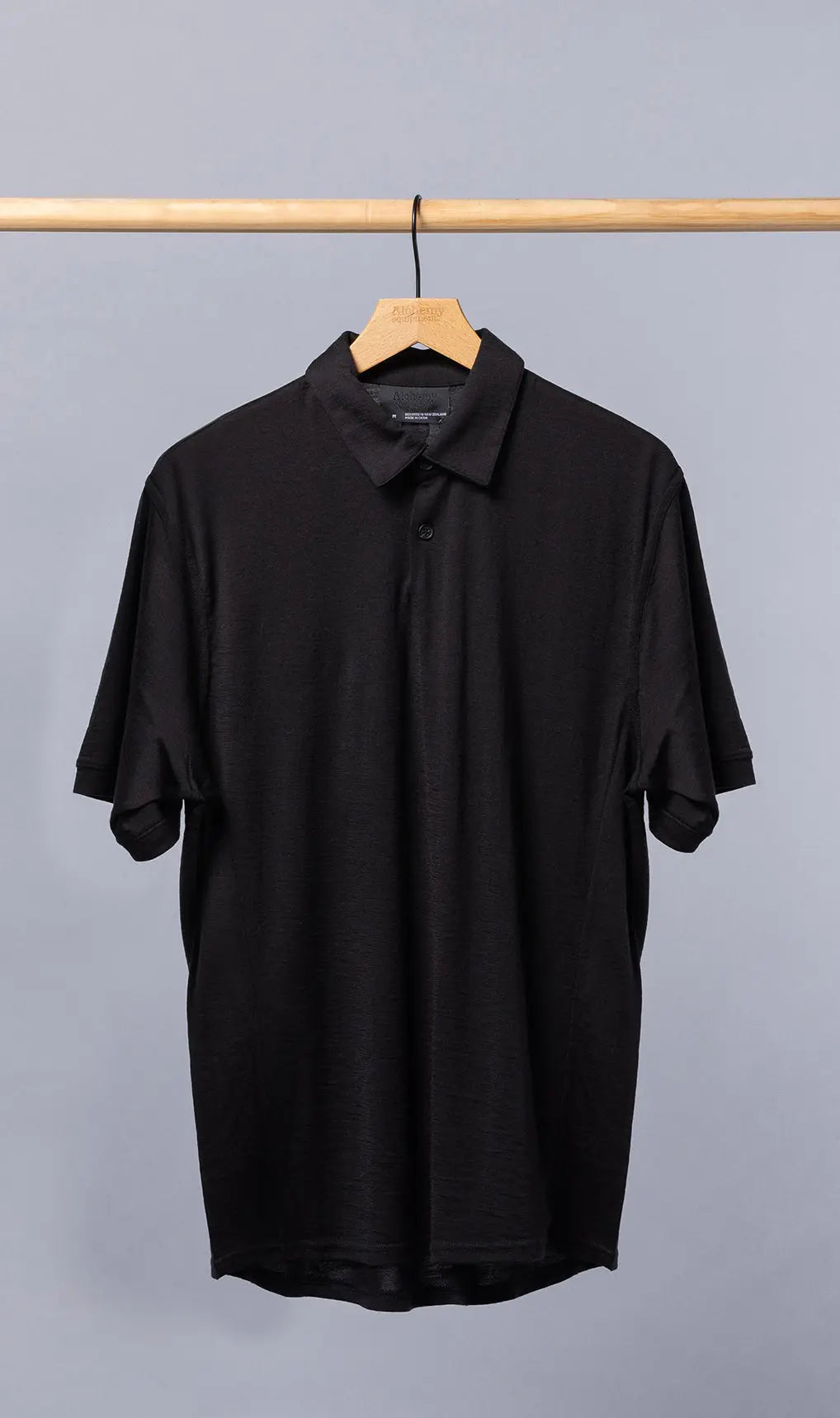 180GSM MERINO SS POLO - Alchemy Equipment NZ