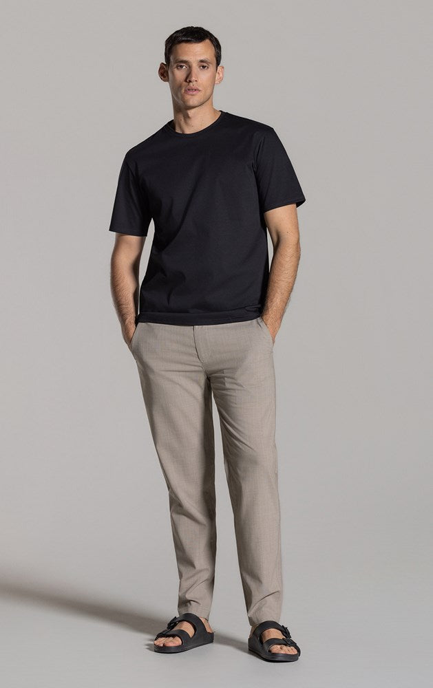 TAPERED SUMMER WOOL BLEND PANTS - CLEARANCE