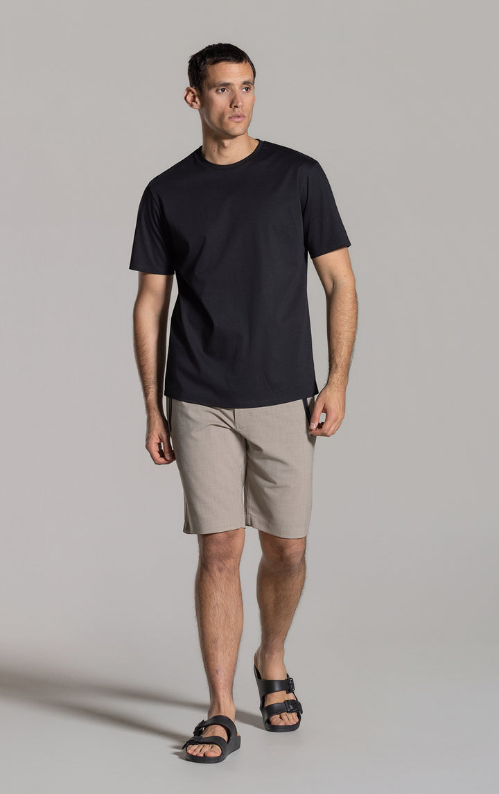 TAILORED SUMMER WOOL BLEND SHORT