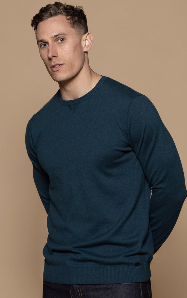 12GG COTTON CASHMERE LS JERSEY