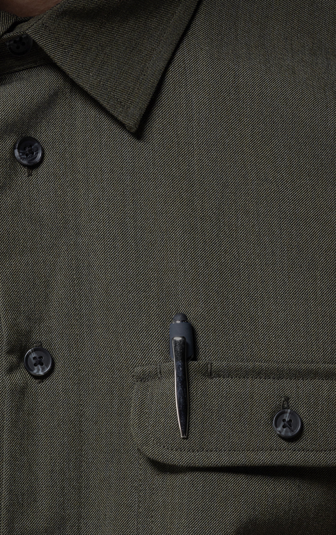 WOOL COTTON WORK SHIRT