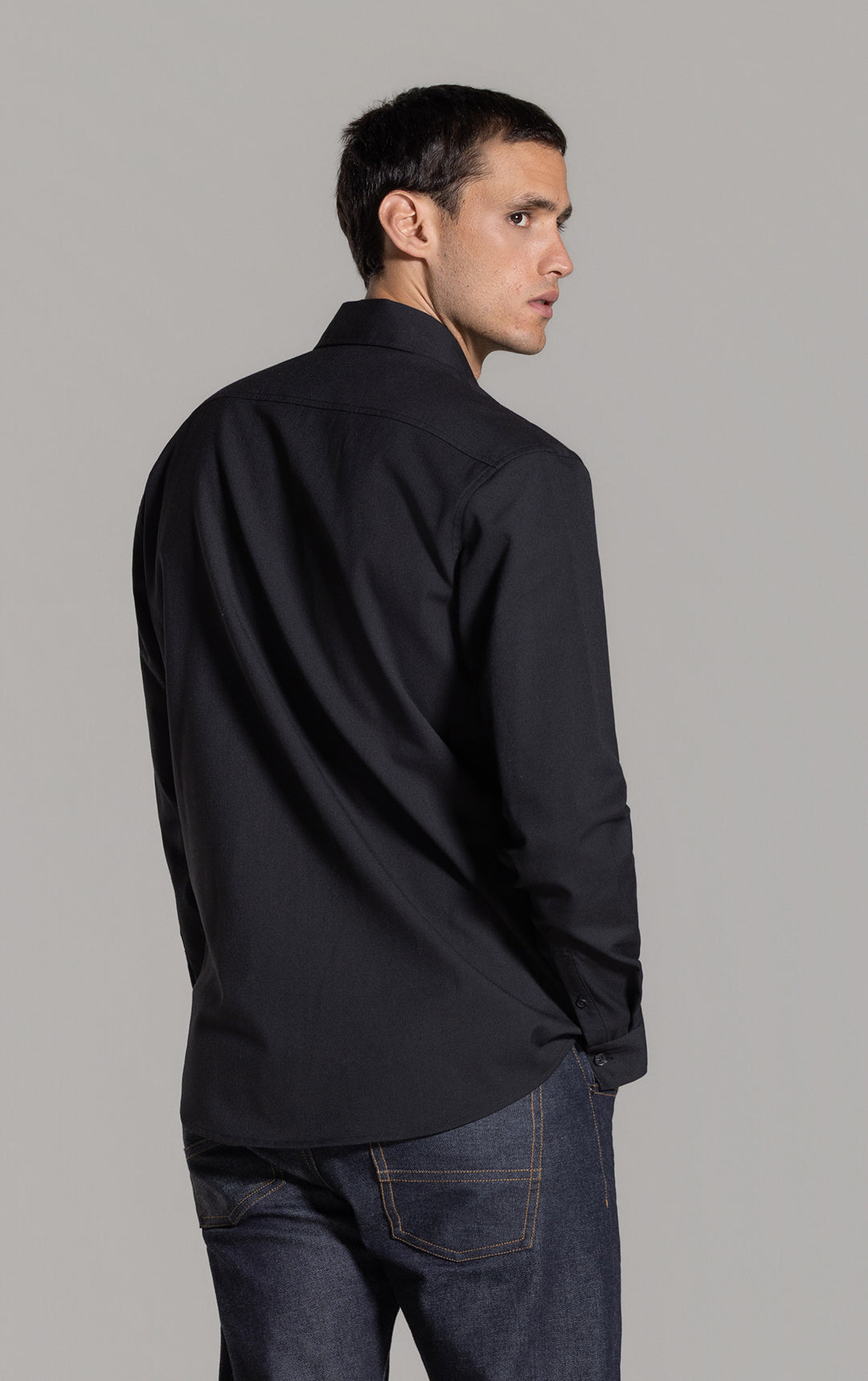 WOOL COTTON WORK SHIRT